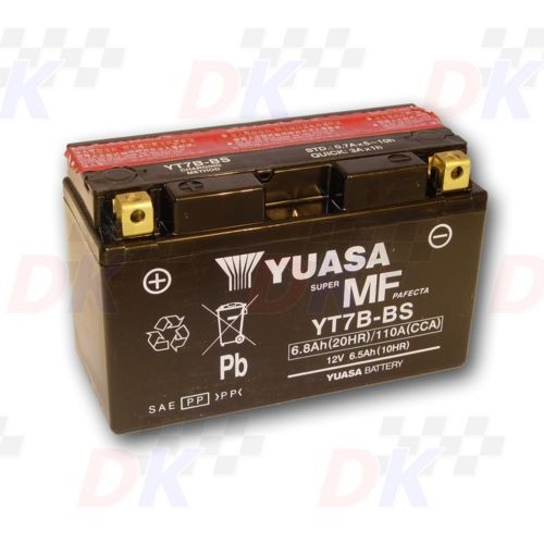 Batterie - YUASA - YT7B-BS | Direct-karting.com