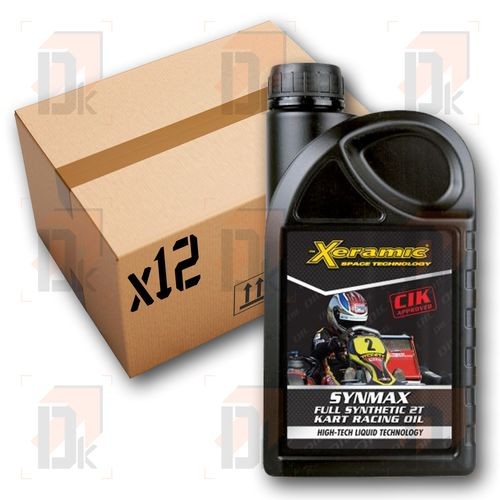 Lubrifiant moteur - XERAMIC - Synmax 2T - x12 | Direct-karting.com