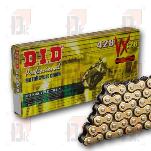 Catene DID 428 - DID - 428 VX G&B (94 maillons) | Direct-karting.com