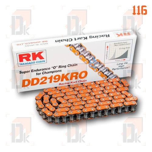 Catene RK 219 - RK Chains - DD 219 KRO | Direct-karting.com