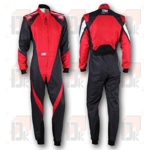Racing suit OMP KS-3X - black / red | Direct-karting.com Suits - OMP - black / red | Direct-karting.com