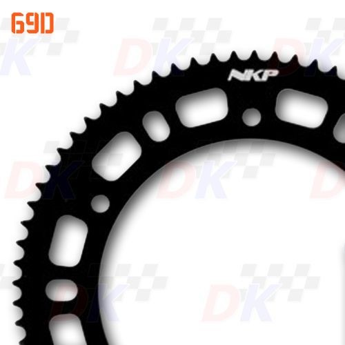 Corone 219 - 7075 T6 - NKP - Aluminium 7075 T6 / Noir | Direct-karting.com