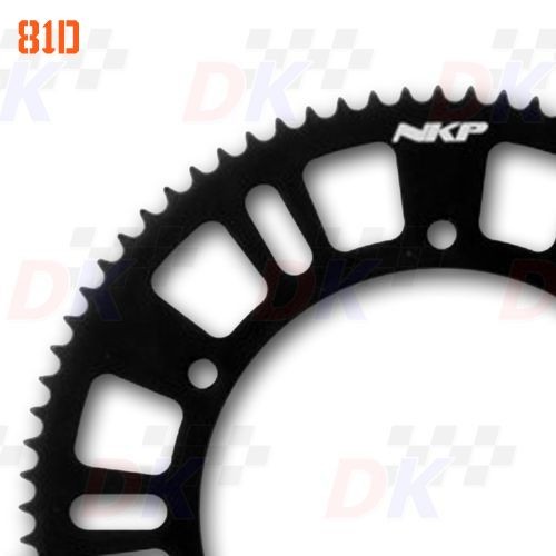 Corone 219 - 7075 T6 - NKP - Aluminium 7075 T6 / Noir | Direct-karting.com