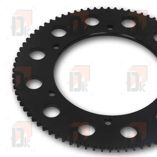 Couronnes 219 - MINI - 81 dents (aluminium / noir) | Direct-karting.com