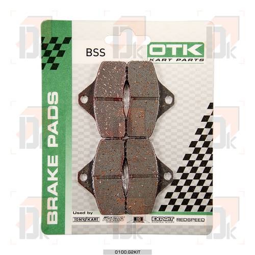 Front braking pads - OTK - BSS / BSM4 | Direct-karting.com