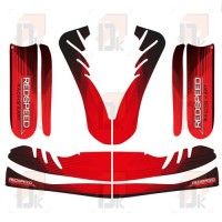 Kit adhesivos de carrocería OTK - Redspeed (M11) | TO 0307.M11-RS