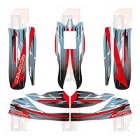 Bodywork stickers - OTK - Redspeed (M6/M7) | Direct-karting.com