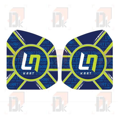 Karosserie Aufkleber - OTK - LN Kart (8.5L) | Direct-karting.com