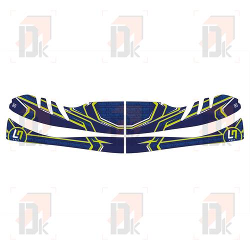 Bodywork stickers - OTK - LN Kart (M11) | Direct-karting.com