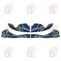 Kit decoración spoiler delantero OTK - LN Kart (M8) | TO 0307.XXX