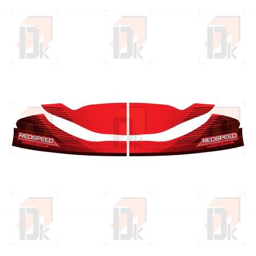 Bodywork stickers - OTK - Redspeed (M10) | Direct-karting.com