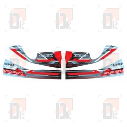 Bodywork stickers - OTK - Redspeed (M4) | Direct-karting.com