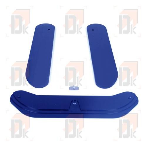 OTK Zubehör - 3 plaques (bleu) | Direct-karting.com