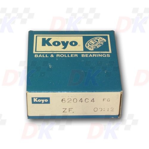 Roulements moteur - KOYO - 6204-C4 / FG-ZF | Direct-karting.com