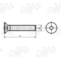 es/tornillo-fhc-m6x20-10.9-din-7991-galvanizado